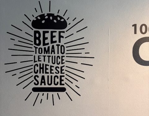 【スパイシーなテリヤキ風パイナップルとオアハカチーズのオクラホマスタイルバーガー】西宮 ハンバーガー店居抜き店舗物件☆約１７坪！山手幹線沿い！屋上ダクト有り！